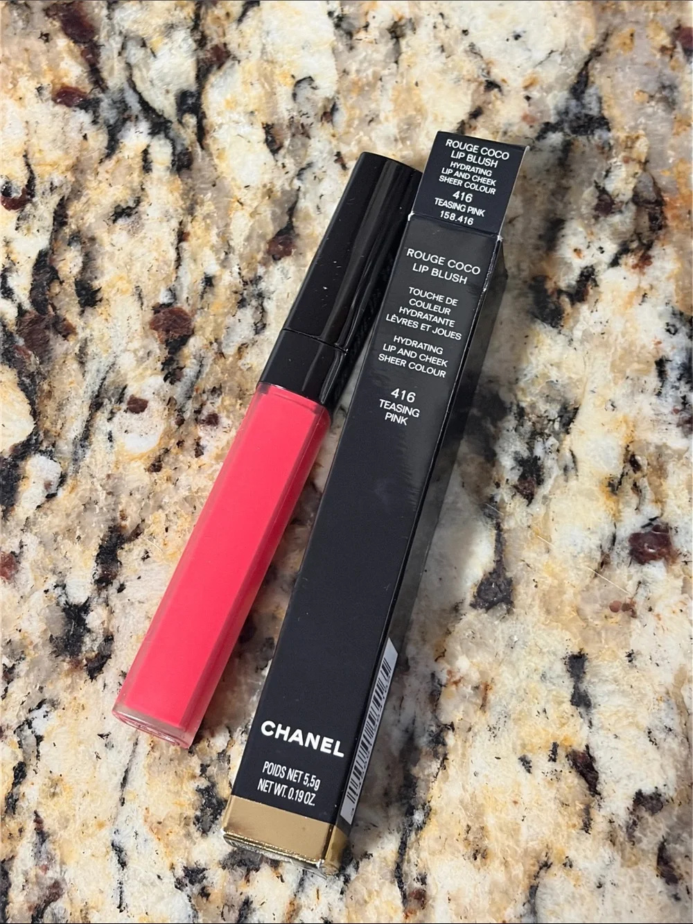 ⚡️❤️CHANEL Rouge Coco Lip Blush Teasing Pink